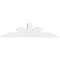 Ekena Millwork Saratoga Architectural Grade PVC Gable Bracket, 72"W x 18"H x 4"D x 6"F, 6/12 Pitch GBP072X18X0406SAR00 - alternate 2